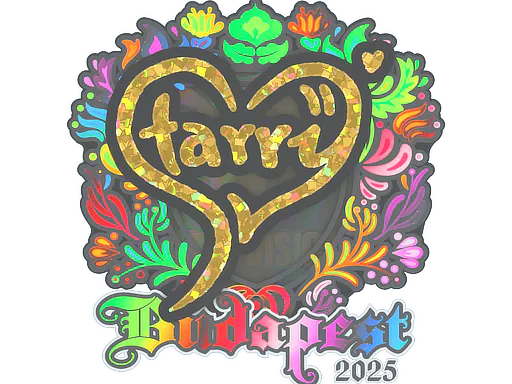 Sticker Starry (Holo) | Budapest 2025 - Preço e onde comprar no CS2