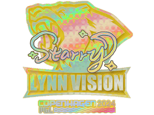 Sticker Starry (Holo) | Copenhagen 2024 - Preço e onde comprar no CS2