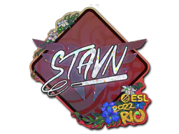 Sticker stavn (Glitter) | Rio 2022 - Preço e onde comprar no CS2