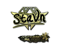 Sticker stavn (Gold) | Antwerp 2022 - Preço e onde comprar no CS2