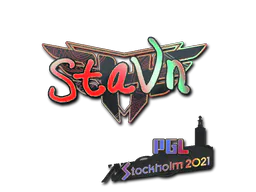 Sticker stavn (Holo) | Stockholm 2021 - Preço e onde comprar no CS2