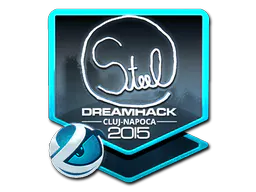 Sticker steel (Foil) | Cluj-Napoca 2015 - Preço e onde comprar no CS2