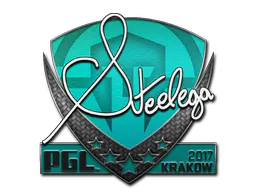 Sticker steel | Krakow 2017 - Preço e onde comprar no CS2