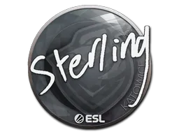Sticker sterling | Katowice 2019 - Preço e onde comprar no CS2