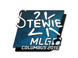 Sticker Stewie2K | MLG Columbus 2016 - Preço e onde comprar no CS2