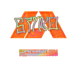 Sticker STYKO (Holo) | Copenhagen 2024 - Preço e onde comprar no CS2