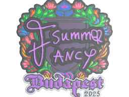 Sticker Summer (Embroidered) | Budapest 2025 - Preço e onde comprar no CS2