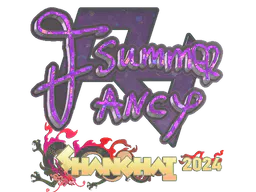 Sticker Summer (Glitter) | Shanghai 2024 - Preço e onde comprar no CS2