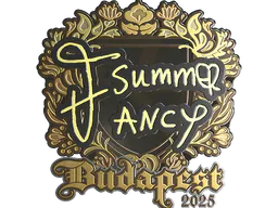 Sticker Summer (Gold) | Budapest 2025 - Preço e onde comprar no CS2