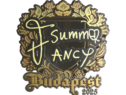 Sticker Summer (Gold) | Budapest 2025 - Preço e onde comprar no CS2