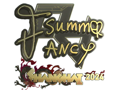 Sticker Summer (Gold) | Shanghai 2024 - Preço e onde comprar no CS2
