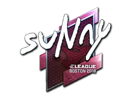 Sticker suNny (Foil) | Boston 2018 - Preço e onde comprar no CS2