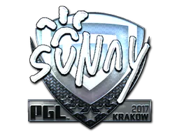Sticker suNny (Foil) | Krakow 2017 - Preço e onde comprar no CS2