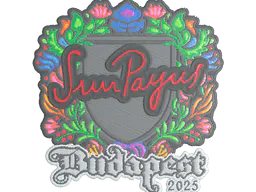 Sticker SunPayus (Embroidered) | Budapest 2025 - Preço e onde comprar no CS2