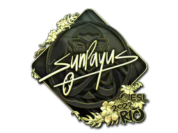 Sticker SunPayus (Gold) | Rio 2022 - Preço e onde comprar no CS2