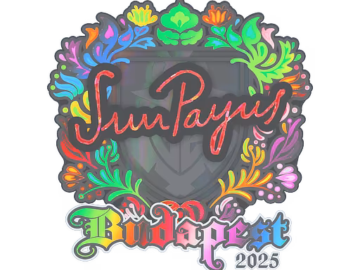 Sticker SunPayus (Holo) | Budapest 2025 - Preço e onde comprar no CS2