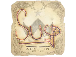Sticker susp | Austin 2025 - Preço e onde comprar no CS2