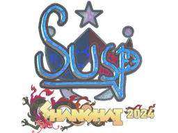 Sticker susp (Holo) | Shanghai 2024 - Preço e onde comprar no CS2