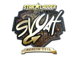 Sticker svyat (Gold) | Berlin 2019 - Preço e onde comprar no CS2