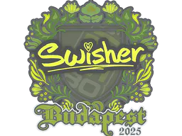 Sticker Swisher | Budapest 2025 - Preço e onde comprar no CS2