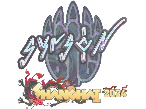 Sticker syrsoN (Holo) | Shanghai 2024 - Preço e onde comprar no CS2