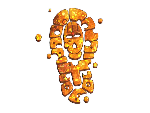 Sticker T Tracks (Glitter) - Preço e onde comprar no CS2