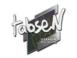Sticker tabseN | Boston 2018 - Preço e onde comprar no CS2