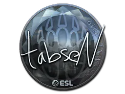 Sticker tabseN (Foil) | Katowice 2019 - Preço e onde comprar no CS2