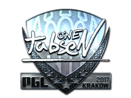Sticker tabseN (Foil) | Krakow 2017 - Preço e onde comprar no CS2
