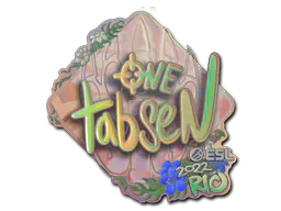 Sticker tabseN (Holo) | Rio 2022 - Preço e onde comprar no CS2