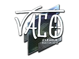 Sticker TACO (Foil) | Boston 2018 - Preço e onde comprar no CS2
