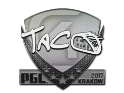 Sticker TACO | Krakow 2017 - Preço e onde comprar no CS2