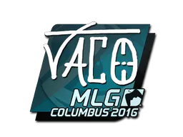 Sticker TACO | MLG Columbus 2016 - Preço e onde comprar no CS2