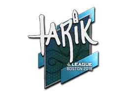Sticker tarik | Boston 2018 - Preço e onde comprar no CS2