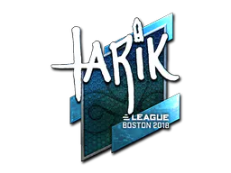 Sticker tarik (Foil) | Boston 2018 - Preço e onde comprar no CS2