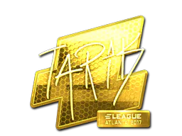 Sticker tarik (Gold) | Atlanta 2017 - Preço e onde comprar no CS2