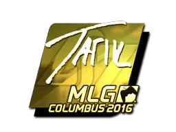 Sticker tarik (Gold) | MLG Columbus 2016 - Preço e onde comprar no CS2