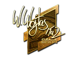 Sticker TaZ (Gold) | Boston 2018 - Preço e onde comprar no CS2