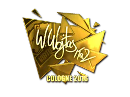 Sticker TaZ (Gold) | Cologne 2016 - Preço e onde comprar no CS2