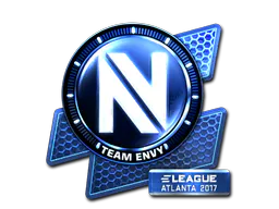 Sticker Team EnVyUs (Foil) | Atlanta 2017 - Preço e onde comprar no CS2
