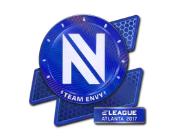 Sticker Team EnVyUs (Holo) | Atlanta 2017 - Preço e onde comprar no CS2
