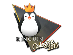 Sticker Team Kinguin | Cologne 2015 - Preço e onde comprar no CS2