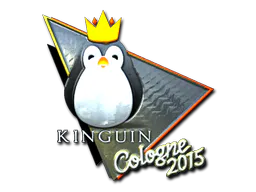 Sticker Team Kinguin (Foil) | Cologne 2015 - Preço e onde comprar no CS2