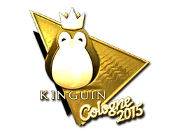 Sticker Team Kinguin (Gold) | Cologne 2015 - Preço e onde comprar no CS2