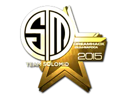 Sticker Team SoloMid (Gold) | Cluj-Napoca 2015 - Preço e onde comprar no CS2