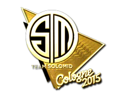 Sticker Team SoloMid (Gold) | Cologne 2015 - Preço e onde comprar no CS2