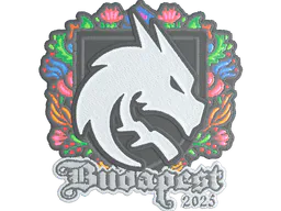 Sticker Team Spirit (Embroidered) | Budapest 2025 - Preço e onde comprar no CS2