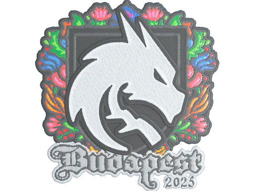 Sticker Team Spirit (Embroidered) | Budapest 2025 - Preço e onde comprar no CS2