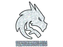 Sticker Team Spirit (Glitter) | Copenhagen 2024 - Preço e onde comprar no CS2