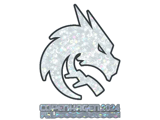 Sticker Team Spirit (Glitter) | Copenhagen 2024 - Preço e onde comprar no CS2